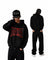HATRED "RED DAMAGED " HOODIE