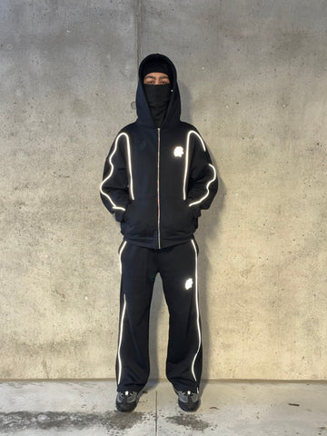REFLECTIVE "LOGO" SWEATPANTS