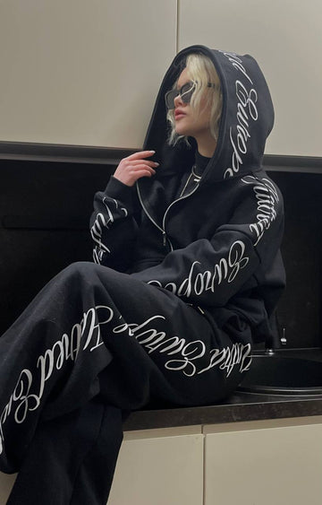 ”EUROPE” CROPPED ZiP-HOODIE V2