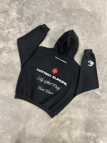 CROPPED "RED LABEL" HOODIE
